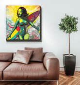 Surfing 1 52 Wrapped Canvas - Beyond T-shirts